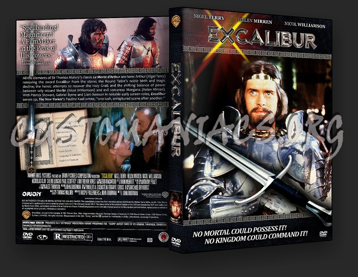 Excalibur dvd cover