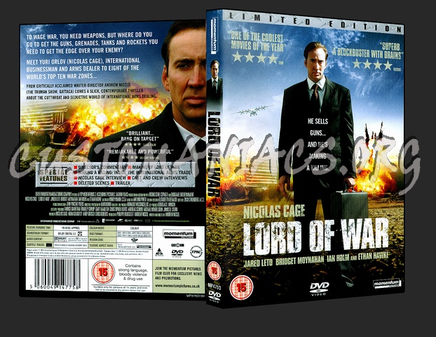 Lord Of War dvd cover
