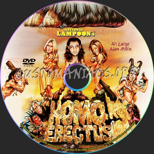 Homo Erectus dvd label