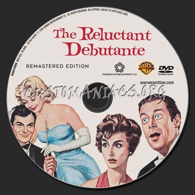 The Reluctant Debutante dvd label