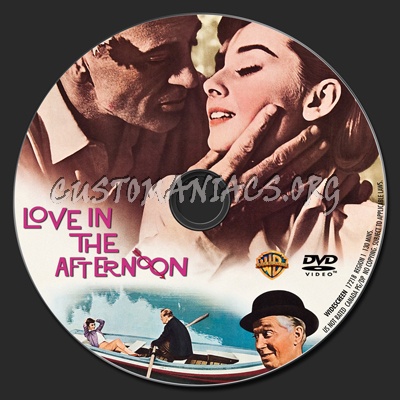 Love in the Afternoon dvd label