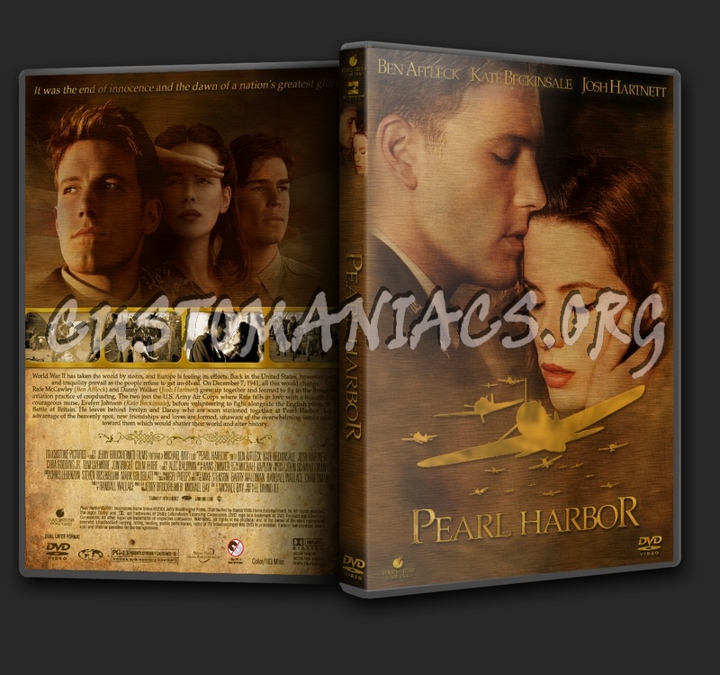 Pearl Harbor dvd cover
