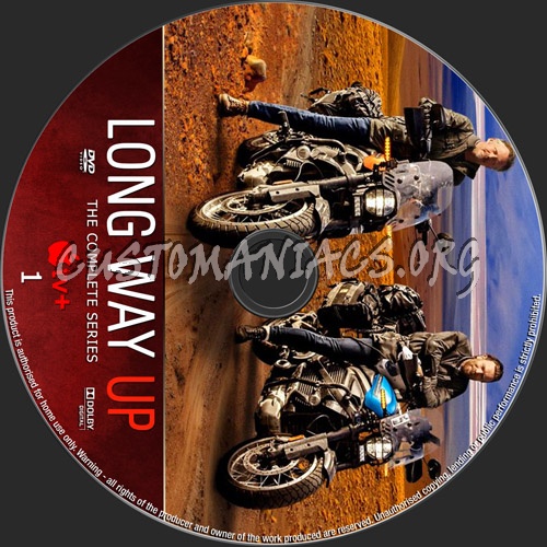 Long Way Up dvd label
