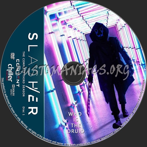 Slasher Season 3 dvd label