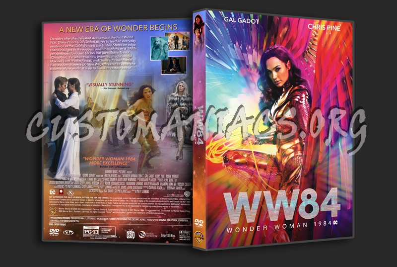 Wonder Woman 1984 dvd cover