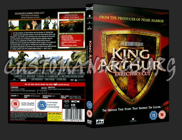 King Arthur dvd cover