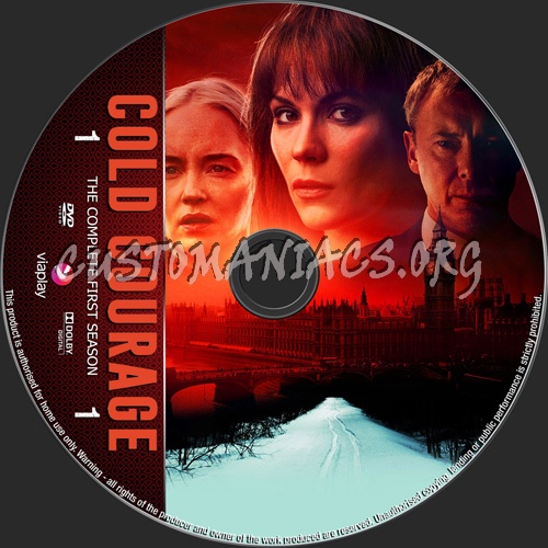 Cold Courage Season 1 dvd label