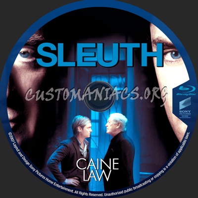 Sleuth blu-ray label