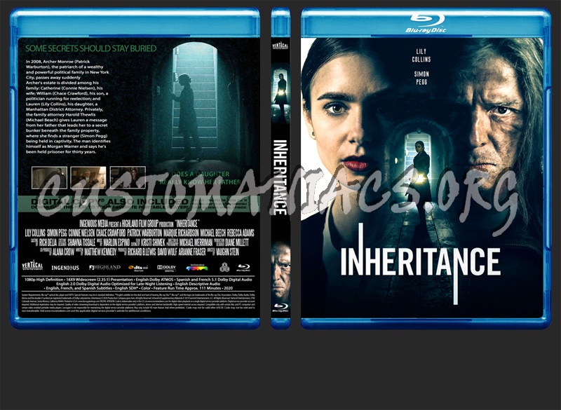 Inheritance bluray cover DVD Covers & Labels by Customaniacs, id