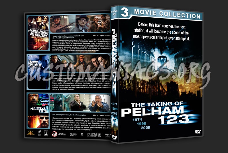 The Taking of Pelham Triple Feature dvd cover