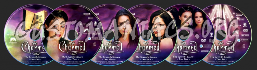 Charmed Season 7 dvd label