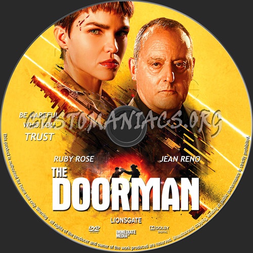 The Doorman dvd label