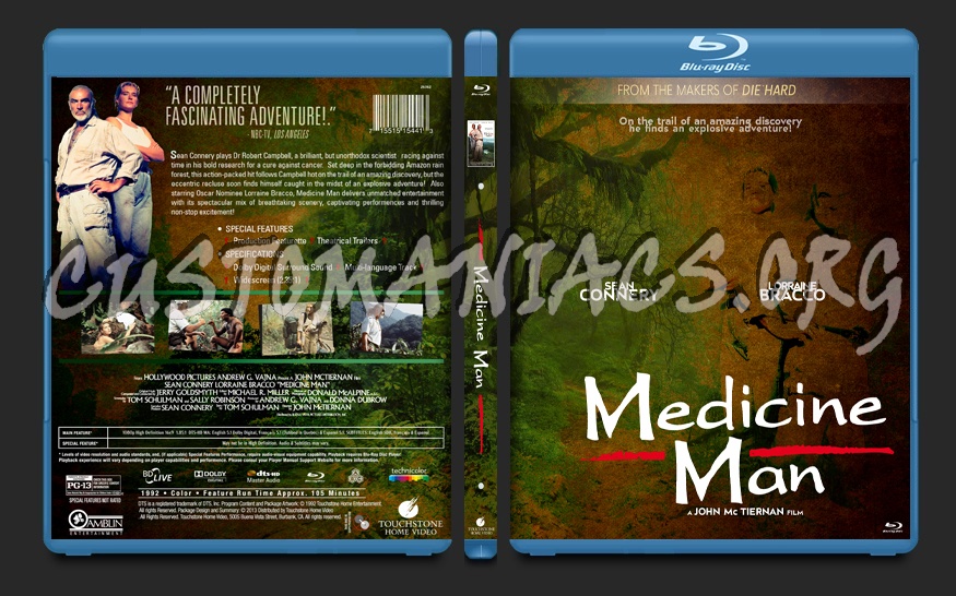 Medicine Man (1992) blu-ray cover