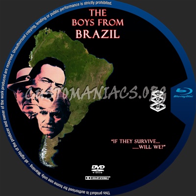 The Boys From Brazil blu-ray label