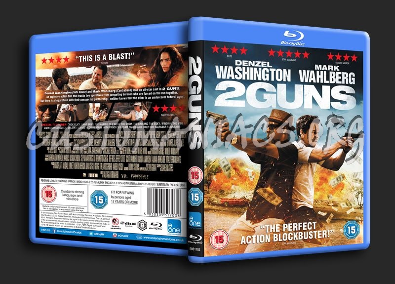 2 Guns blu-ray cover