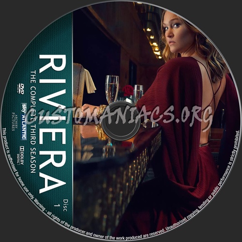 Riviera Season 3 dvd label