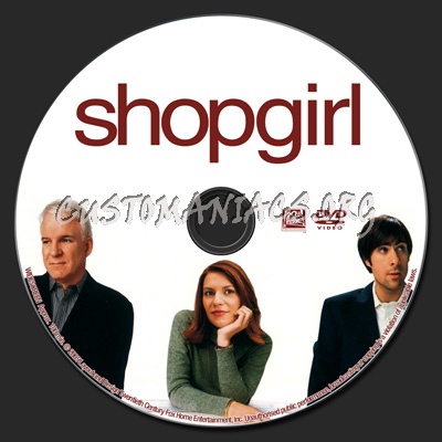 Shopgirl dvd label