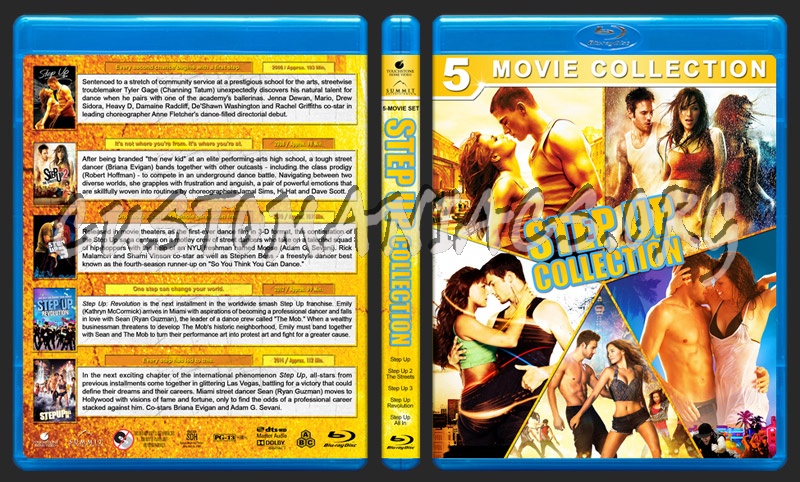 Step Up Collection blu-ray cover