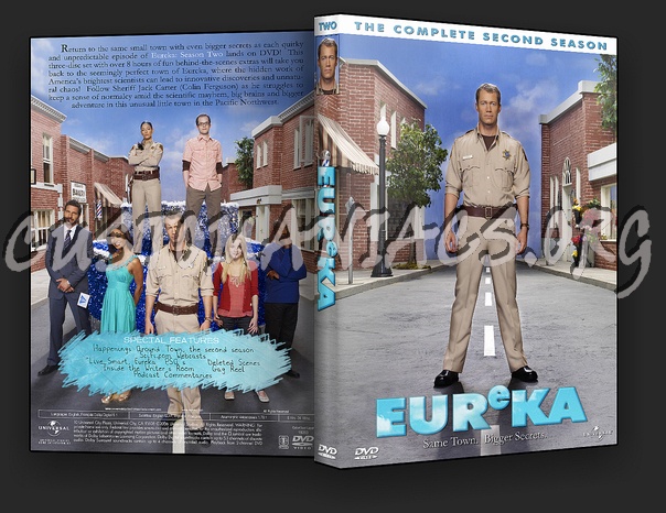 Eureka Season Two dvd cover