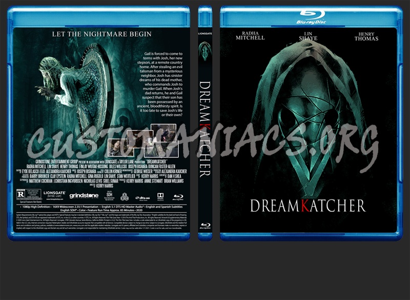 Dreamkatcher blu-ray cover