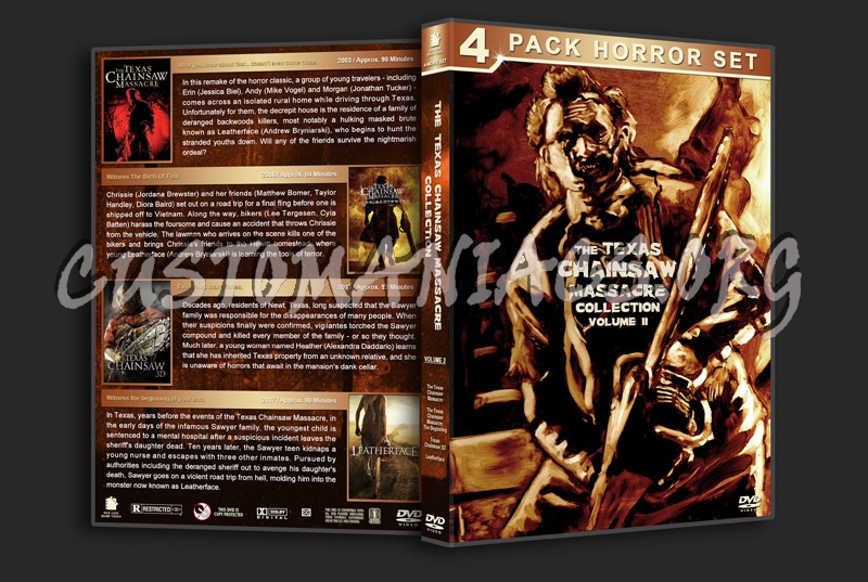 The Texas Chainsaw Massacre Collection - Volume 2 dvd cover