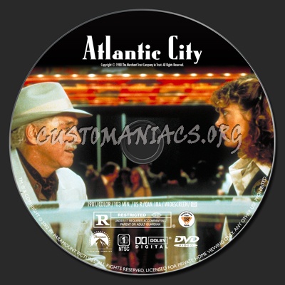 Atlantic City dvd label