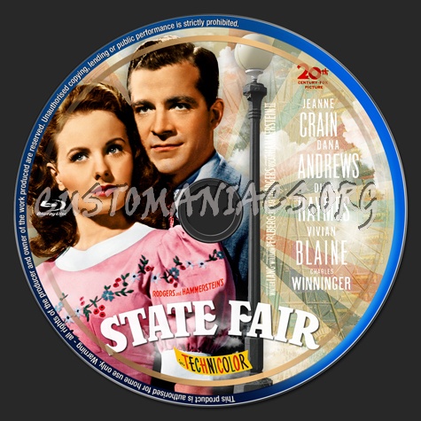 State Fair (1945) blu-ray label