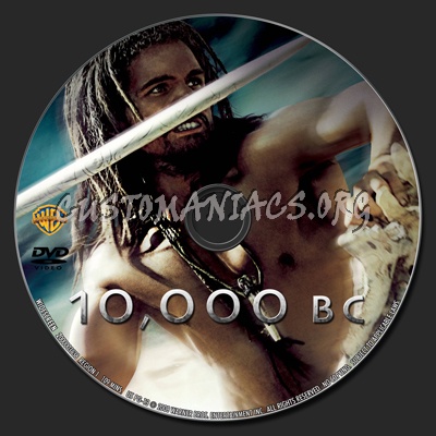 10,000 Bc dvd label