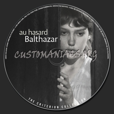 297 - Au Hasard Balthazar dvd label