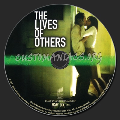 The Lives Of Others dvd label