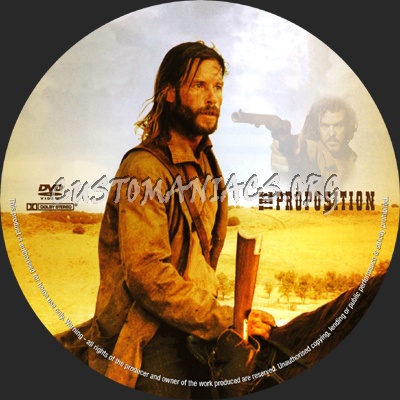 The Proposition dvd label