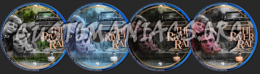 The River Rat (1984) blu-ray label