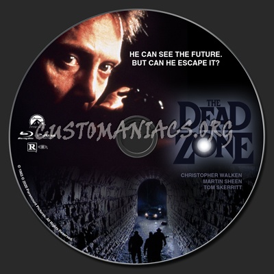 The Dead Zone (1983) blu-ray label