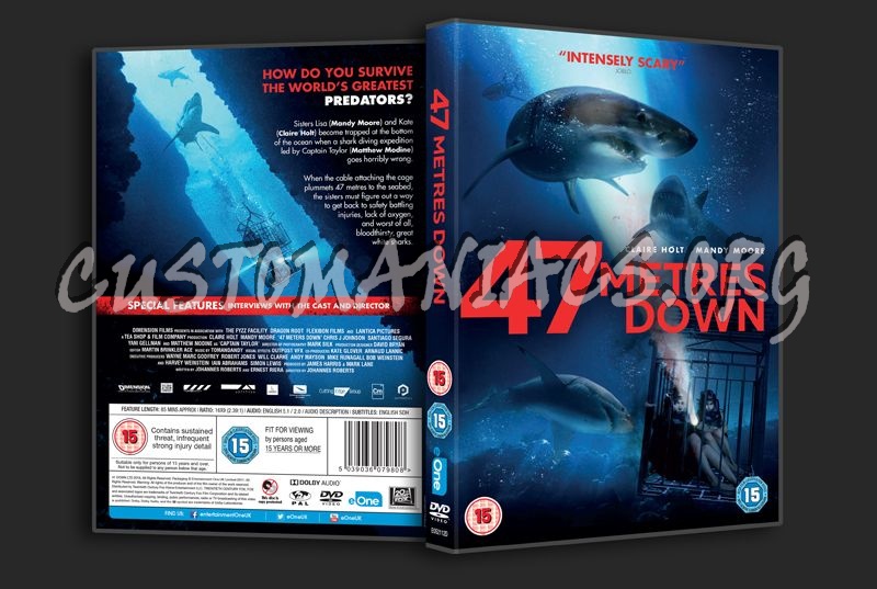 47 Meters Down dvd cover