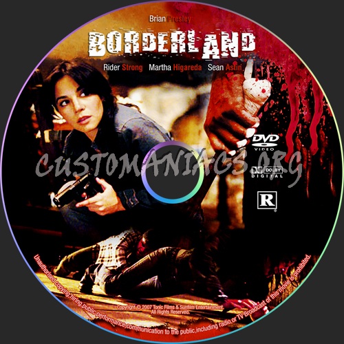 Borderland dvd label