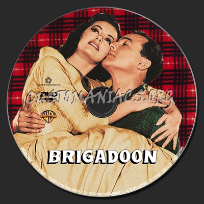 Brigadoon dvd label