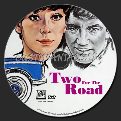 Two for the Road dvd label