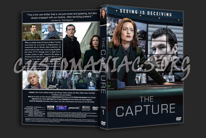 The Capture - Season 1 dvd cover