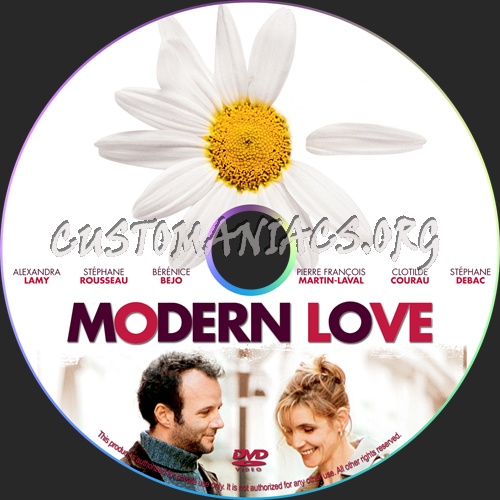 Modern Love dvd label
