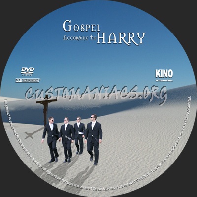 Gospel According to Harry dvd label