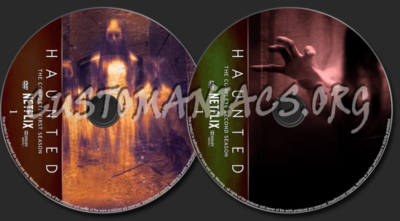 Haunted Seasons 1-2 dvd label