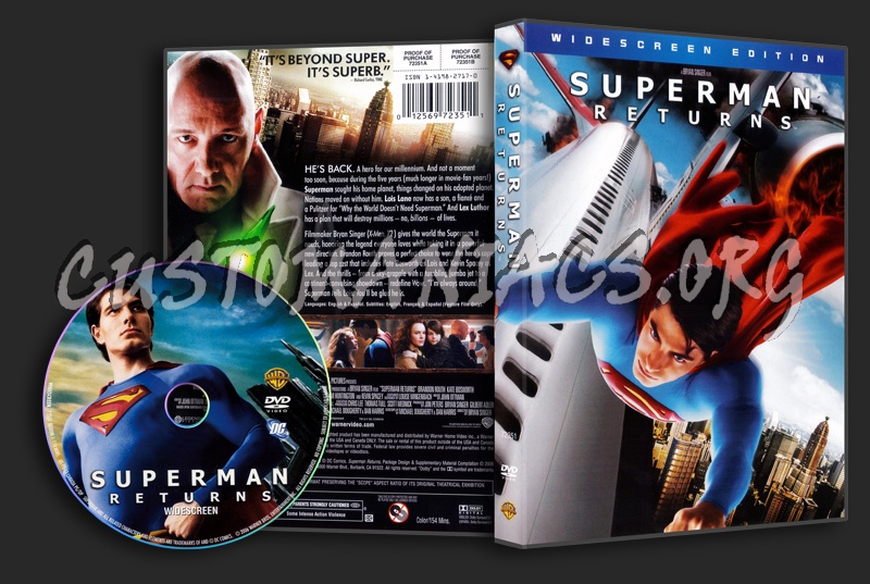 Superman Returns dvd cover