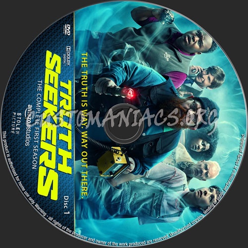 Truth Seekers Season 1 dvd label