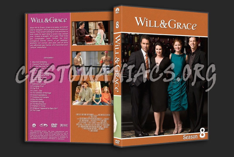 Will & Grace dvd cover