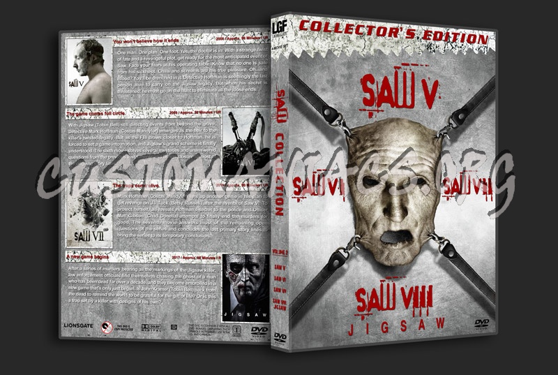 Saw Collection - Volume 2 dvd cover