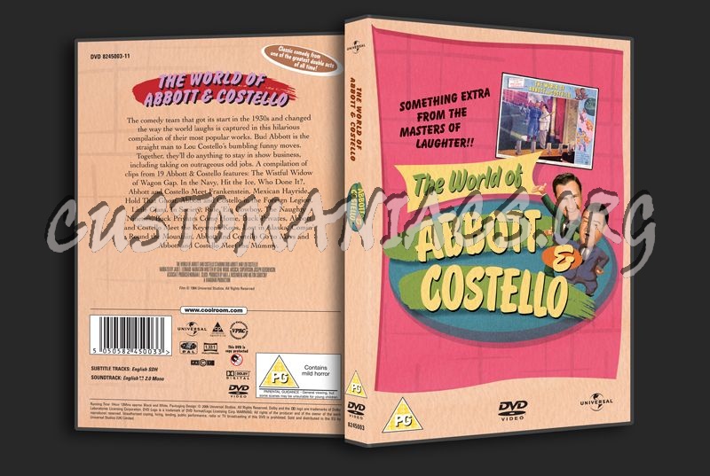 The World of Abbott & Costello dvd cover