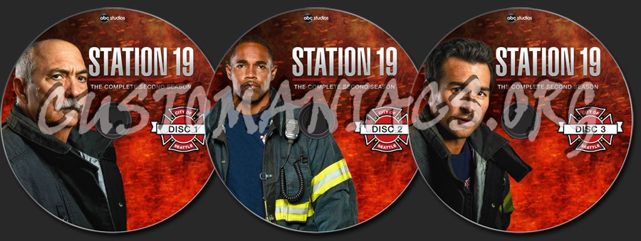 Station 19 - Season 2 dvd label