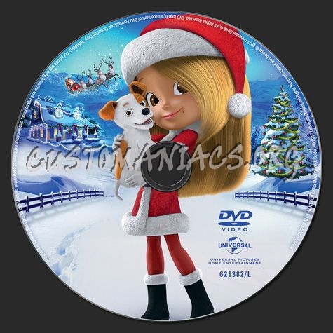 All I Want For Christmas Is You dvd label