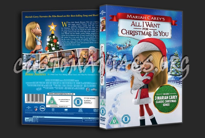 All I Want For Christmas Is You dvd cover