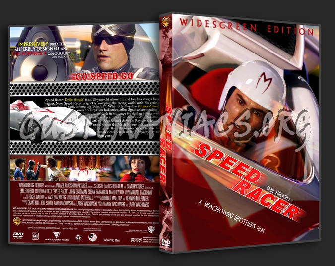 Speed Racer dvd cover